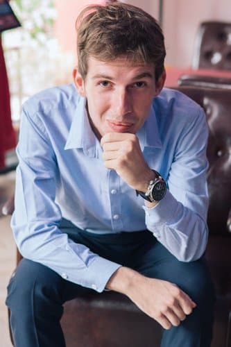 Portrait of Ivan Lebedev, web designer and developer based in Bangkok
