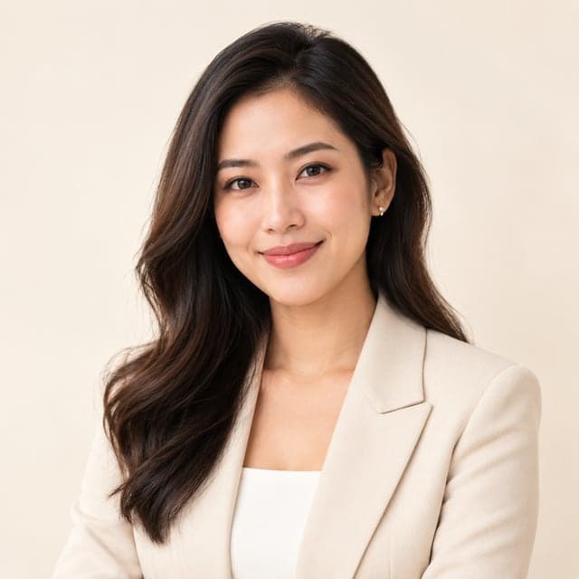 Portrait of Kanokwan Thanarat, visa and company-formation specialist