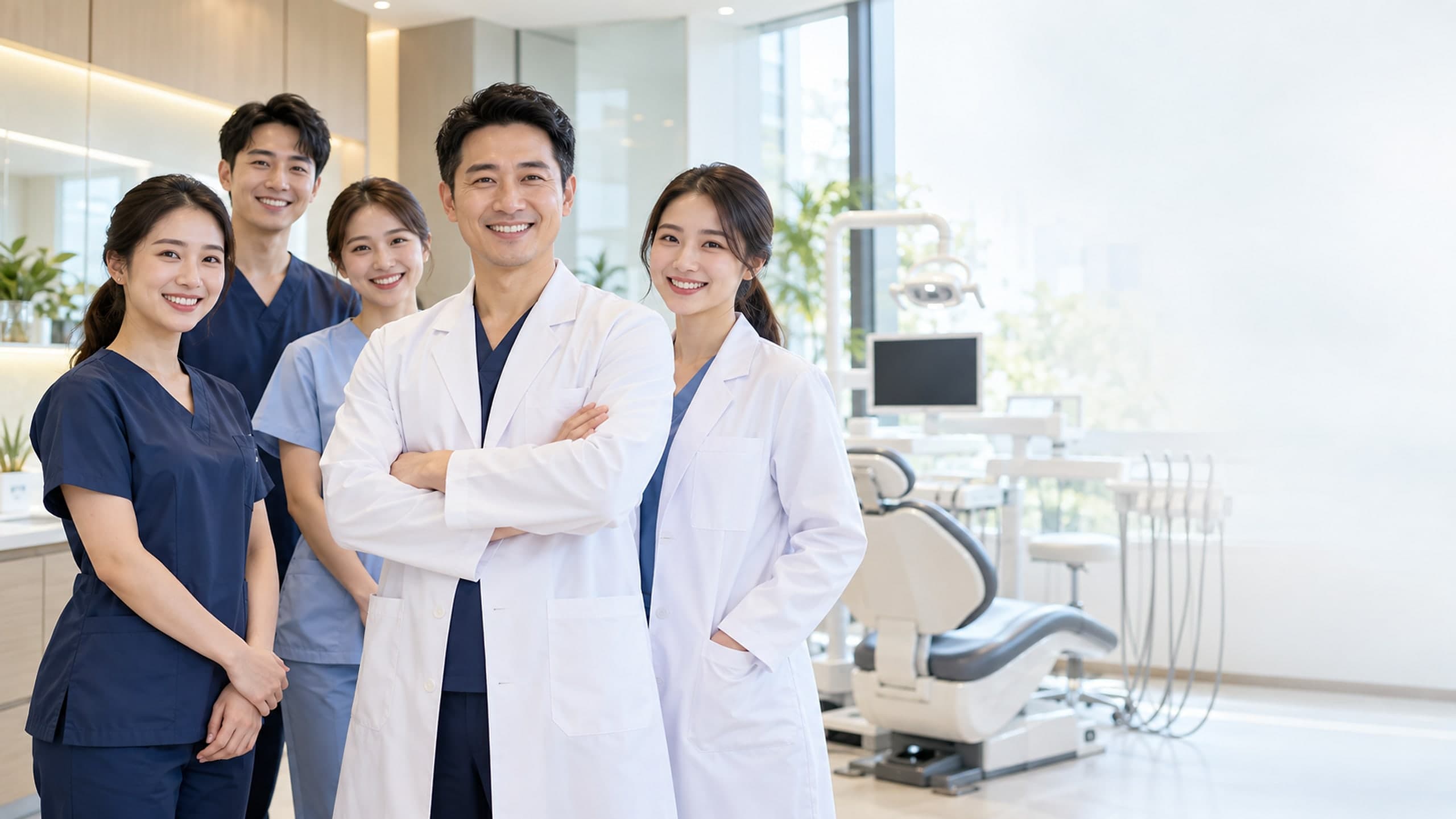 The bilingual clinical team at AER Dental in Bangkok